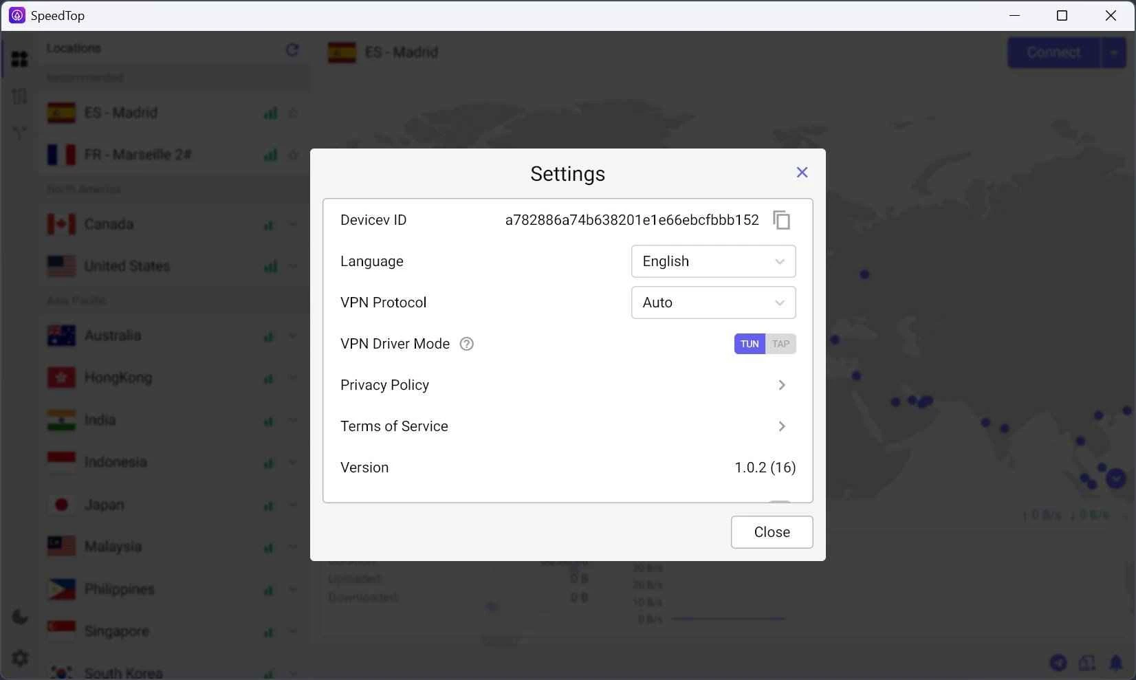 SpeedTop VPN — screenshot 3
