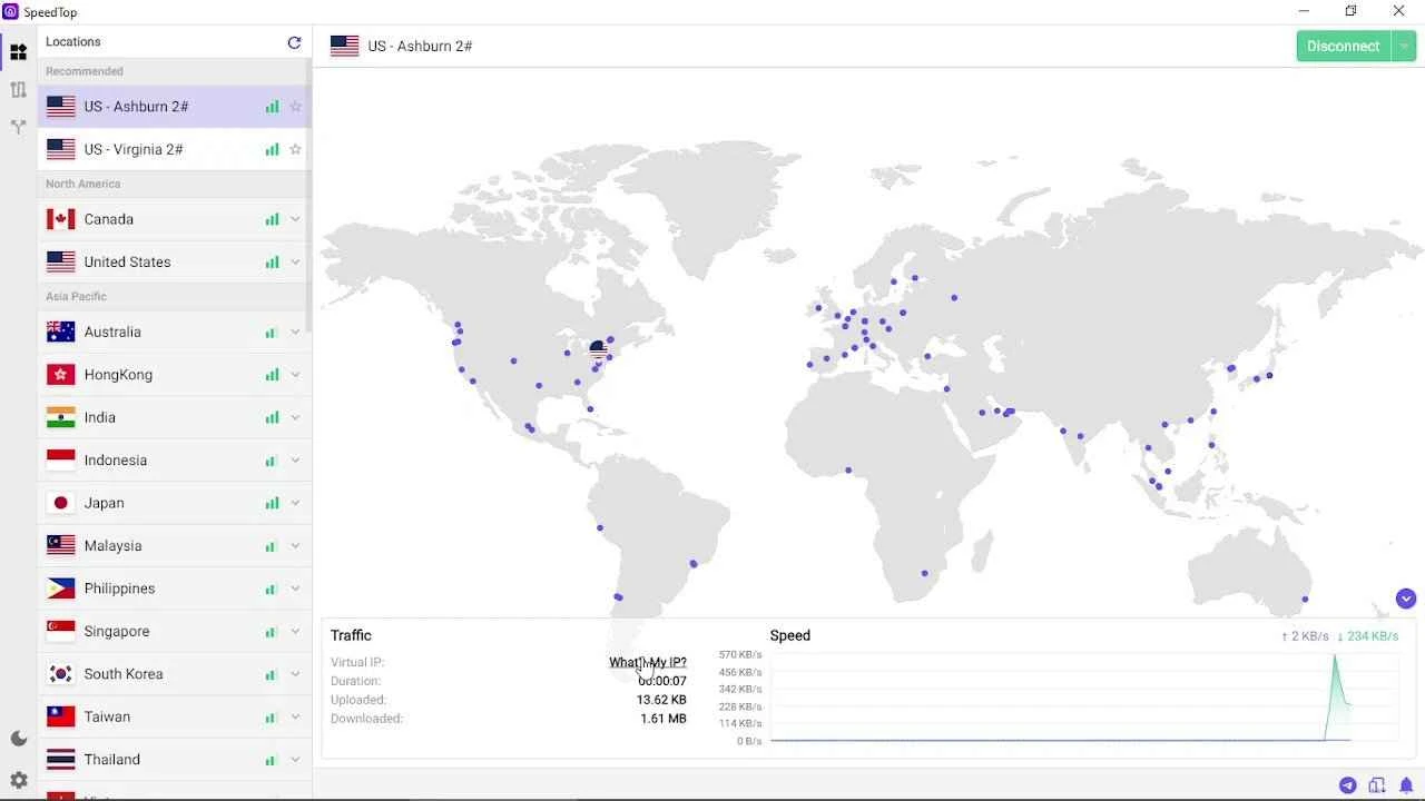 SpeedTop VPN — screenshot 6